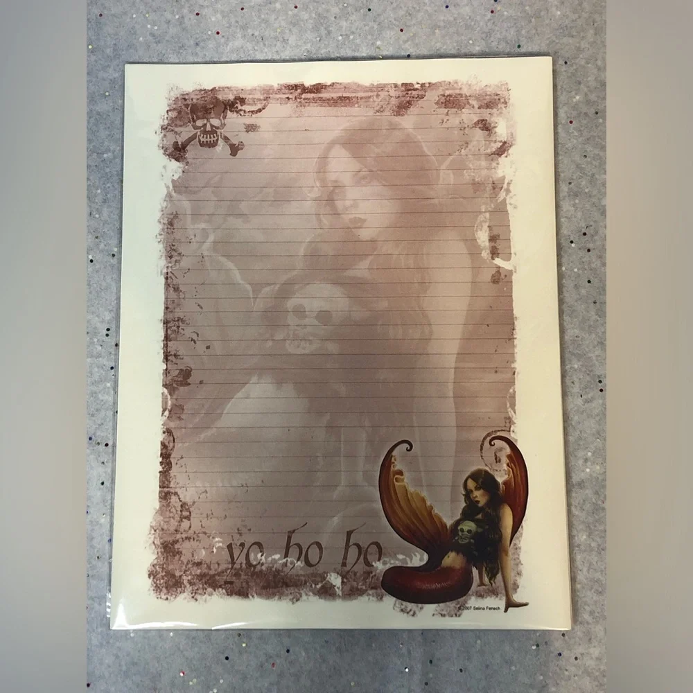 Selina Fenech Pirate Mermaid Art Stationary Set New